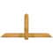 Ekena Millwork Eugene Rough Sawn Timber Gable Bracket, Western Red Cedar, 72"W x 33"H x 4"D x 6"F, 11/12 Pitch GBW072X33X0406EUG00RWR - alternate 1
